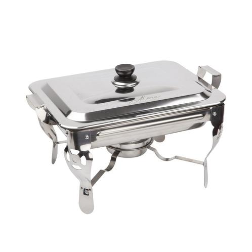 Alora Chafing Dish Chrome - Voedsel Verwarmer - Voedsel, Huis en Inrichting, Kasten | Buffetkasten, Nieuw