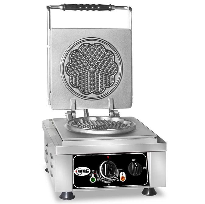 Wafelijzer | AMORE S | Enkel | Hartvormige Wafels (Ø170mm), Zakelijke goederen, Horeca | Keukenapparatuur, Nieuw in verpakking