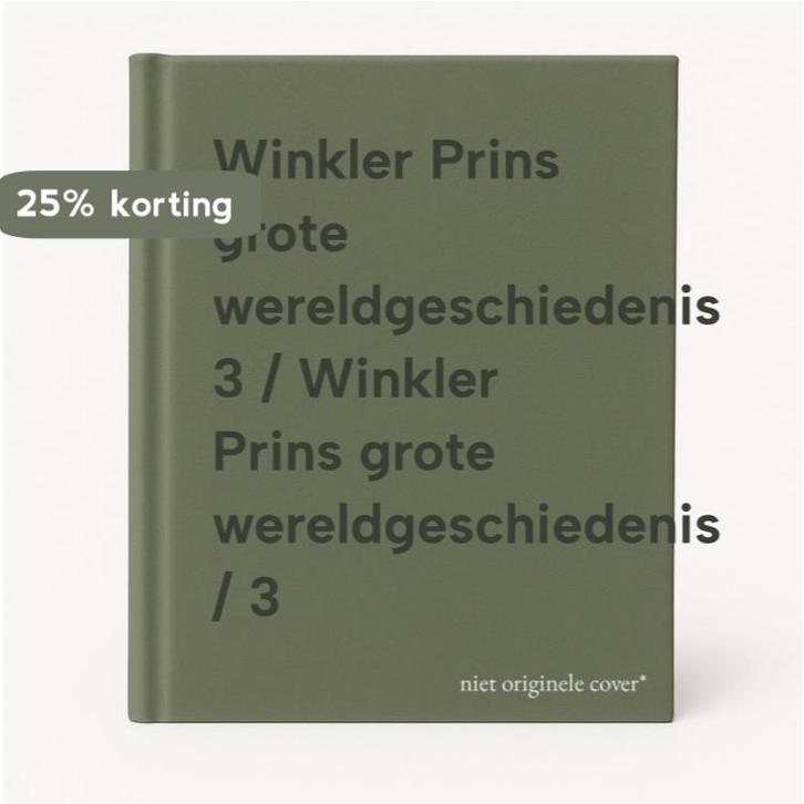 Winkler Prins grote wereldgeschiedenis 3 / Winkler Prins, Boeken, Overige Boeken, Gelezen, Verzenden