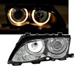 Xenon Look Koplampen met Angel Eyes voor BMW 3 Serie E46, Ophalen of Verzenden