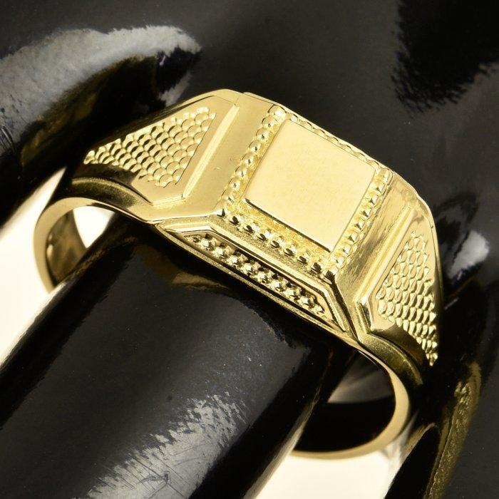 Ring - 14 karaat Geel goud, Handtassen en Accessoires, Ringen