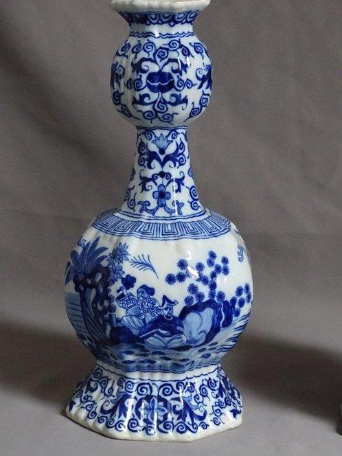 Delft, Plateelbakkerij - Vaas (2) - Keramiek - Chinese, Antiek en Kunst, Antiek | Glaswerk en Kristal