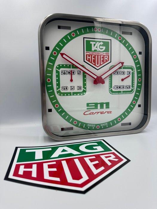 Wandklok - Metaal - 2020+ - TAG Heuer Porsche 911, Antiek en Kunst, Antiek | Klokken