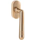 Draaikiepgarnituur Art-Deco/Elegant messing antiek, Nieuw, Overige materialen, Klink of Kruk