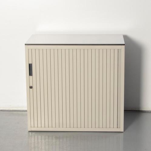 Aspa roldeurkast, lichtgrijs, 74 x 80 cm, incl. 1 legbord, Huis en Inrichting, Kasten | Roldeurkasten en Archiefkasten, Gebruikt
