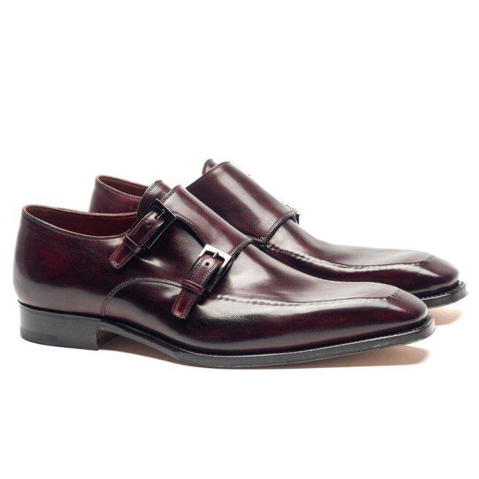 SILVANO LATTANZI - Patina Double Monk - UK: 6.5 / US: 7.5 /, Kleding | Heren, Schoenen