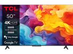 Tcl -   50 Full Led Smart 4k (2024) - Zwart, Audio, Tv en Foto, Televisies, Overige merken, Verzenden, Nieuw, 100 cm of meer