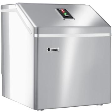 tectake IJsblokjesmachine voor heldere ijsblokjes - zilver, Verzenden