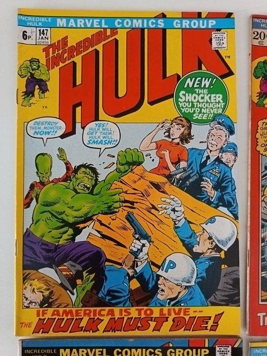 The Incredible Hulk #147, 157, 164, 170, 176, 185, 186, 188, Boeken, Strips | Comics