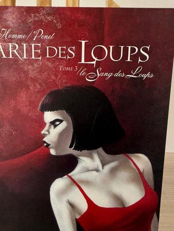 Marie des Loups T3 - Le Sang des Loups + ex-libris - C - 1, Nieuw