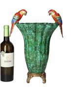 Vase - Bronze, Porcelaine - luxe, Antiek en Kunst