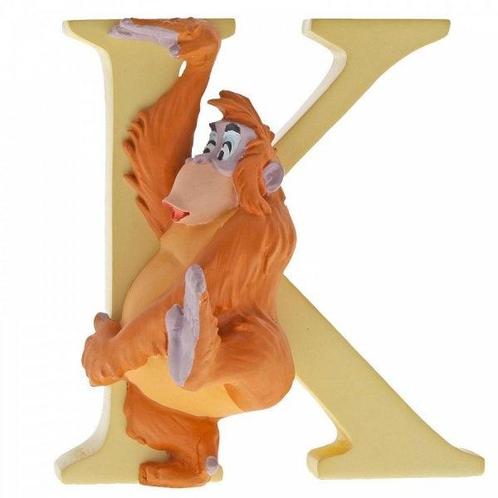 Disney Letter K King Louie, Verzamelen, Disney, Ophalen of Verzenden