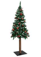 Kunstkerstboom 180 cm – dennenboom met sneeuw en glitters, Diversen, Kerst, Ophalen of Verzenden, Nieuw