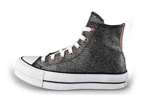 Converse Hoge Sneakers in maat 39 Zilver | 10% extra korting, Kleding | Dames, Schoenen, Overige kleuren, Zo goed als nieuw, Sneakers