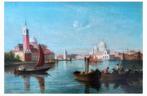 William Raymond Dommersen (1850-1927) - The Grand Canal,, Antiek en Kunst, Kunst | Schilderijen | Klassiek