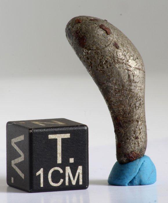 Mooie kleine georiënteerde Taza ijzermeteoriet,, Verzamelen, Mineralen en Fossielen