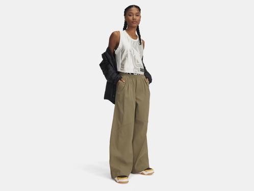 Under Armour Unstoppable Wvn Parachute-Brn - Maat XS, Kleding | Dames, Leggings, Maillots en Panty's, Bruin, Nieuw, Overige maten