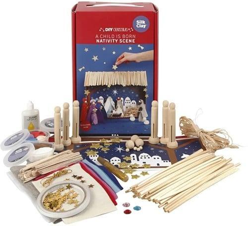 DIYkit Pakket Hobbyset Kindeke geboren incl. instructie, Hobby en Vrije tijd, Knutselen, Nieuw