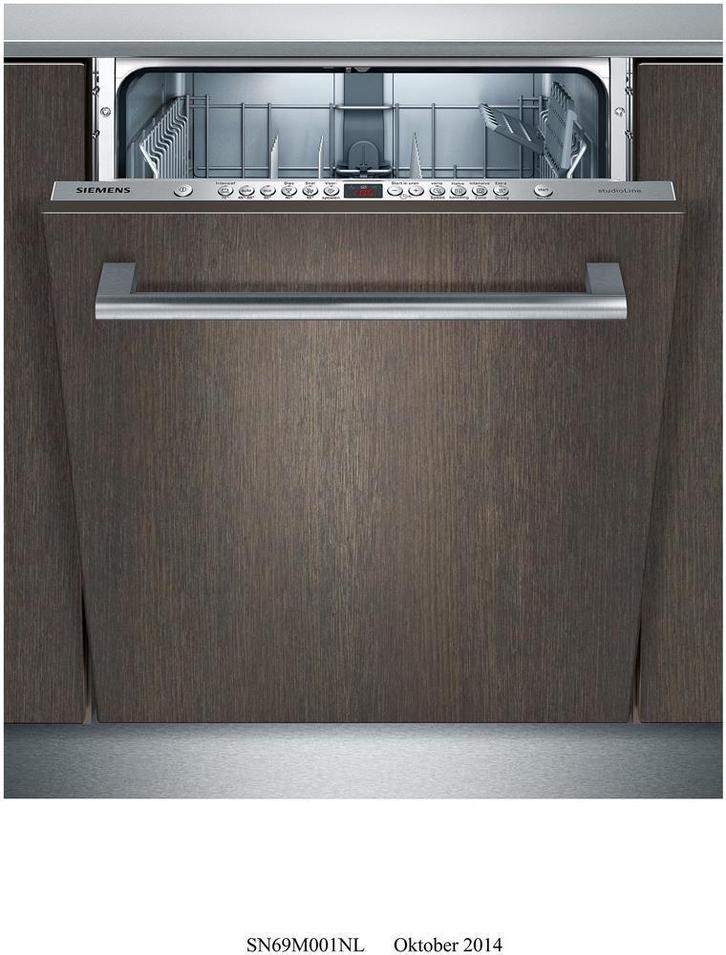 Siemens Sn69m001 Inbouw Vaatwasser 60cm, Huis en Inrichting, Keuken | Keukenbenodigdheden, Ophalen of Verzenden