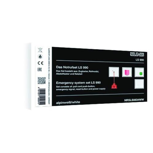 Jung LS990 Miva Commutateur - NRSLS0834WW, Doe-het-zelf en Bouw, Elektriciteit en Kabels, Verzenden