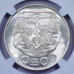 Portugal. Republic. 10 escudos 1934 - NGC - MS 65 - Escassa, Postzegels en Munten, Munten | Europa | Niet-Euromunten