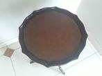 Bijzettafel - Hout - Engels pie trust tafeltje, Antiek en Kunst