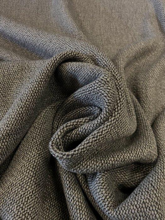 Hoogwaardig, gevlochten stof in bruin en grijs, perzikzachte, Antiquités & Art, Tapis & Textile