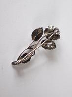 Zilver - Broche - Art Deco Koraal bladeren