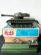 Masudaya - Blikken speelgoed - No Reserve - M-40 Tank