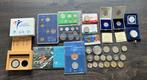 Nederland. 1980-2014: Diverse muntsets, coincards, munten en, Timbres & Monnaies