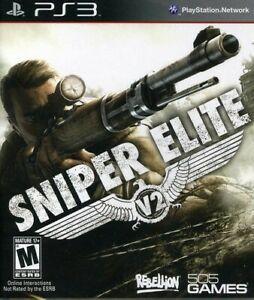 PlayStation 3 : Sniper Elite V2 - Playstation 3, Games en Spelcomputers, Games | Sony PlayStation 3, Zo goed als nieuw, Verzenden