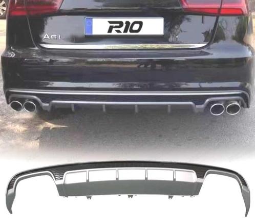 DIFFUSEUR POUR AUDI A6 C7 LOOK S6 16-NOIR, Auto-onderdelen, Carrosserie, Verzenden