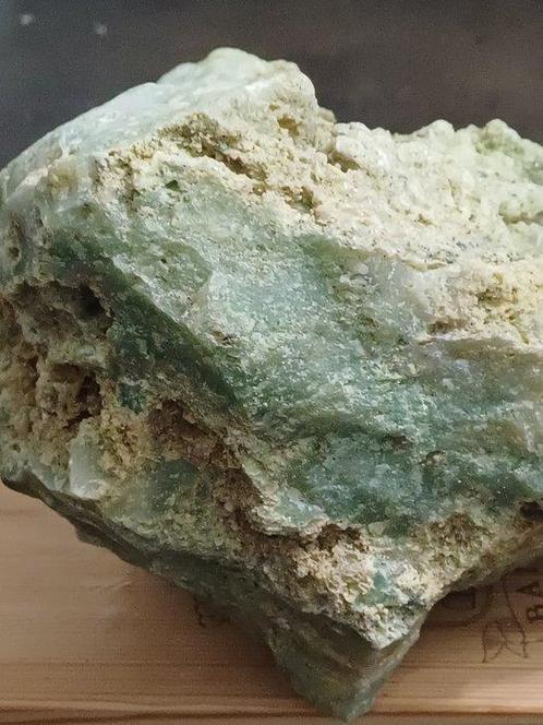 Chrysoprase Spécimen - Hauteur : 25 cm - Largeur : 22 cm-, Verzamelen, Mineralen en Fossielen