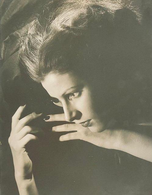 PHILIPPE HALSMAN - Ritratto femminile, Antiek en Kunst, Kunst | Schilderijen | Modern