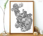 Joan Vizcarra Potlood - Donkey Kong & Mario Rescue Scene –, Nieuw