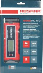Absaar Acculader PRO 4.0 6V/12V 4A (Foto & Video), Verzenden, Nieuw
