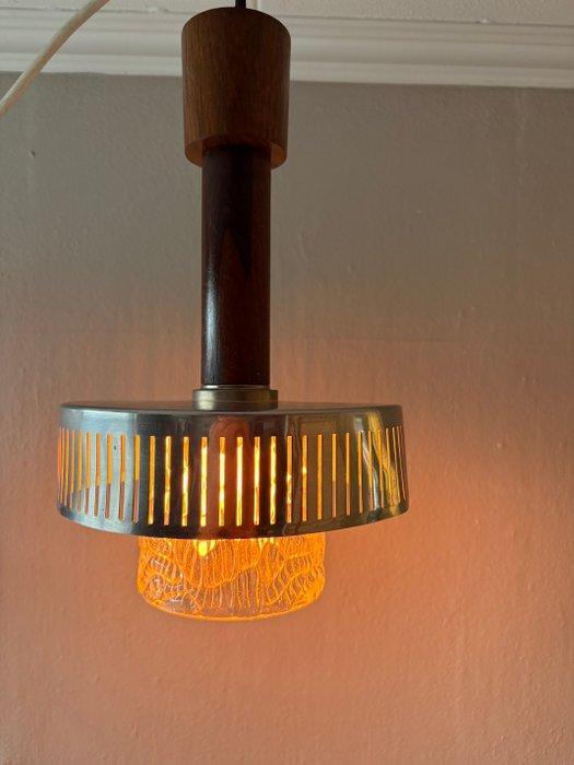 Plafonnier - Verre, Métal, Antiek en Kunst, Kunst | Designobjecten