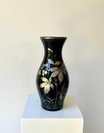 Vaas -  klassieke Art Deco vaas  - Glas - Met