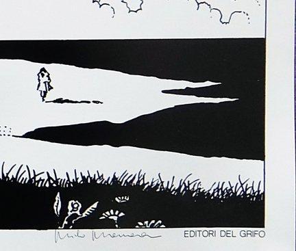 Manara, Milo - 1 Offset Print - Corto Maltese - Dedicated to, Boeken, Strips | Comics