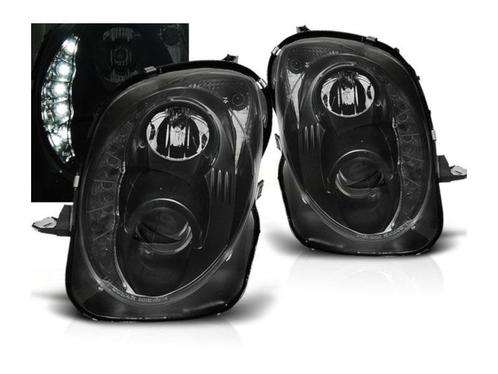 LED DRL koplamp units Black geschikt voor Alfa Romeo MiTo, Auto-onderdelen, Verlichting, Nieuw, Alfa Romeo, Verzenden