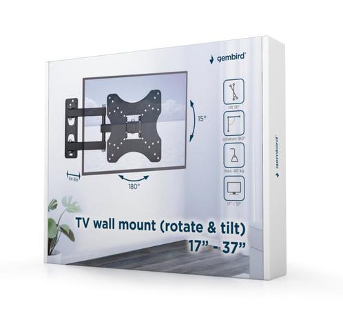 Tv muurbeugel muur beugel draai- en kantelbaar 17-37 inch, TV, Hi-fi & Vidéo, TV, Hi-fi & Vidéo Autre, Envoi