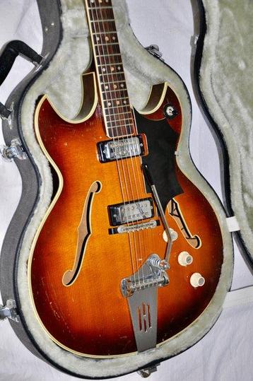 Höfner - Hofner Ambassador (President Brunette, type 4579) -, Musique & Instruments