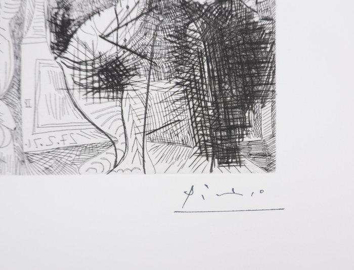 Pablo Picasso (1881-1973) - Femme au fauteuil et homme, Antiek en Kunst, Antiek | Overige Antiek