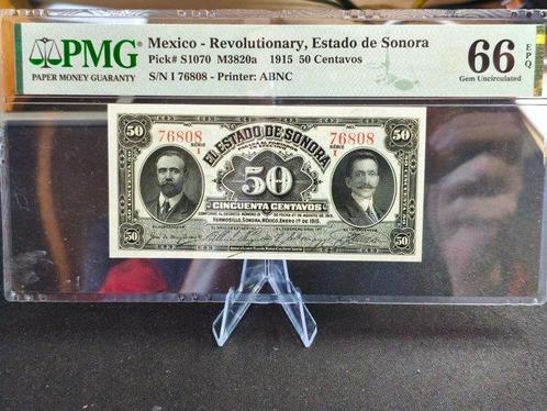 Mexico. - 50 Centavos - 1915 - Pick S1070  (Zonder, Postzegels en Munten, Munten | Nederland