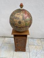 Bar globe - Bois, Plastique, Antiek en Kunst