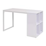 vidaXL Schrijftafel 120x60x75 cm wit, Huis en Inrichting, Bureaus, Verzenden, Nieuw