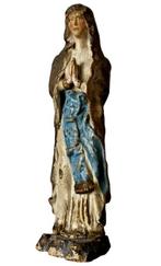 sculptuur, Virgin Mary - 19th century - 36 cm - Hout, Antiek en Kunst