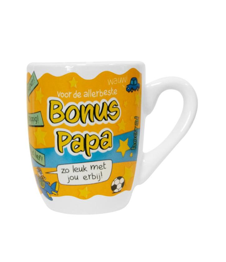 Mok Bonus Papa, Huis en Inrichting, Keuken | Servies, Nieuw, Verzenden