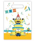 Minions Uitdeelzakjes Verjaardag 6st, Hobby en Vrije tijd, Verzenden, Nieuw