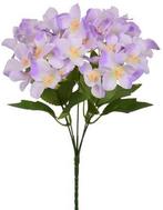 Hortensia Hydrangea Lila Zijdenbloem 30 cm, Nieuw